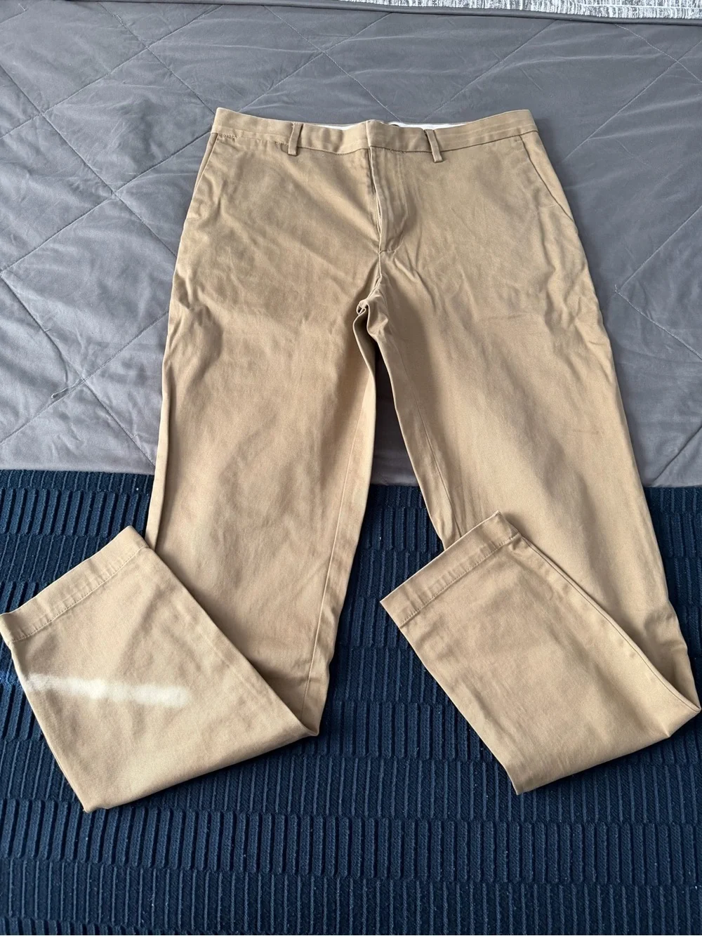 Banana Republic Pants Mens 34x34  mason athletic tapered fit chino Khaki Casual